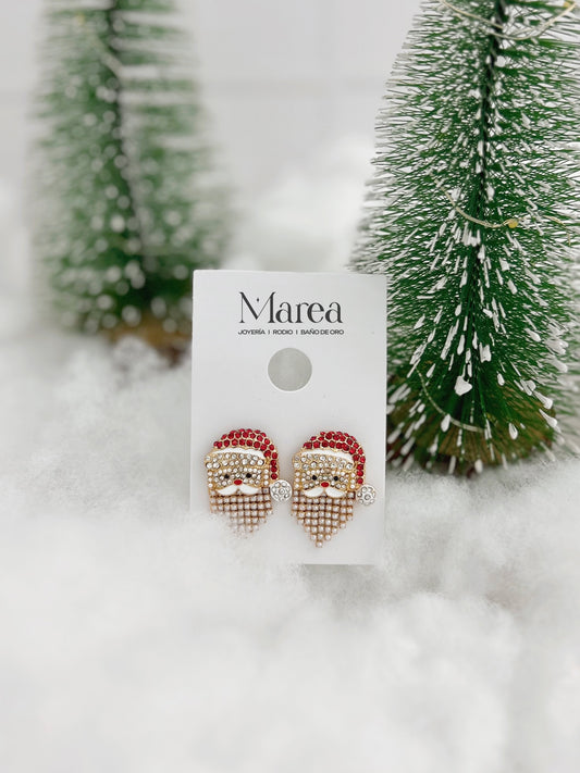 Aretes Santa Claus